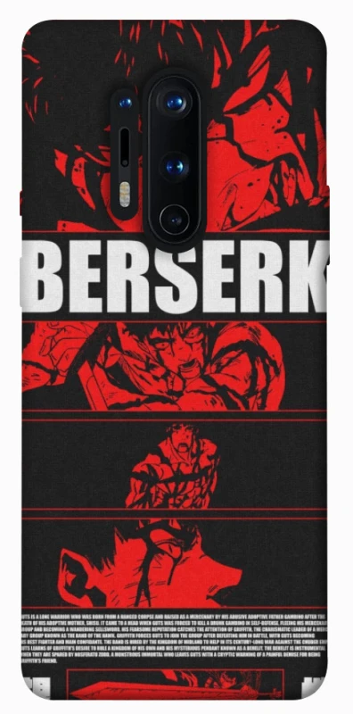 Чехол на OnePlus 8 Pro Berserk poster фото 1 из 1