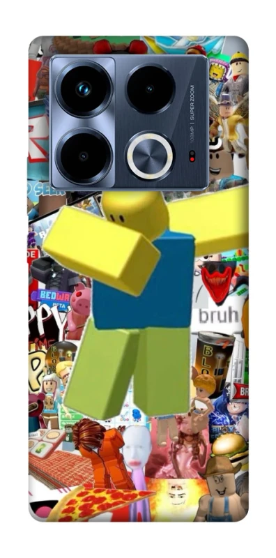 Чохол на Infinix Note 40 4G Roblox style фото 1 з 1