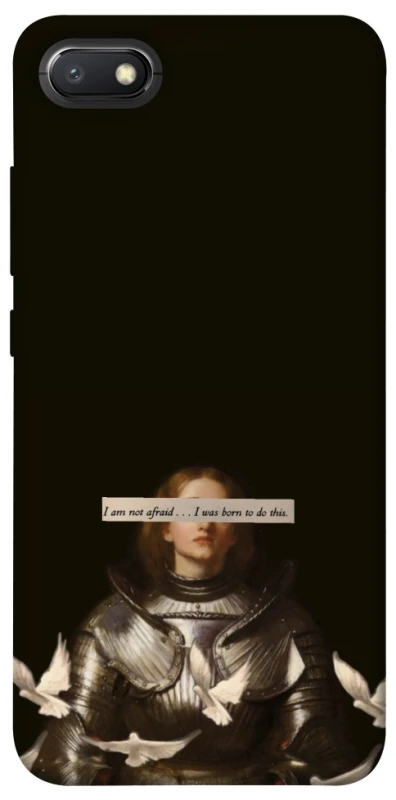 Чехол на Xiaomi Redmi 6A Not afraid фото 1 из 1