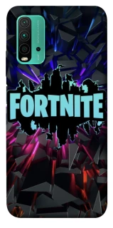 Чохол на Xiaomi Redmi Note 9 4G / Redmi 9 Power Fortnite logo ver.3 фото 1 з 1