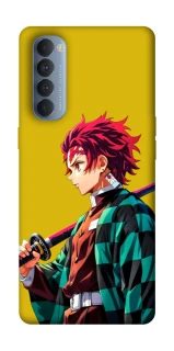 Чохол на Oppo Reno 4 Pro Tanjiro Kamado v2 фото 1 з 1