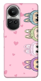 Чехол на Oppo Reno 10 All Labubu 4 фото 1 из 1