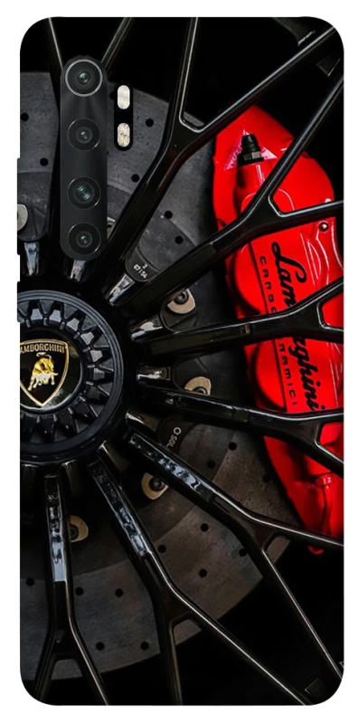 Чохол на Xiaomi Mi Note 10 Lite Wheel Lamborgini фото 1 з 1