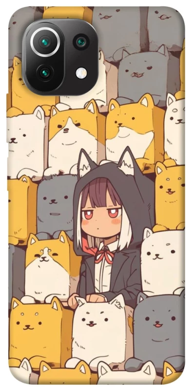 Чохол на Xiaomi Mi 11 Lite Like a cat фото 1 з 1
