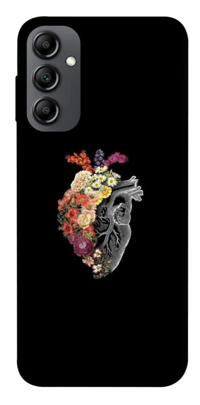 Чохол на Samsung Galaxy A14 4G/5G Heart with flowers фото 1 з 1