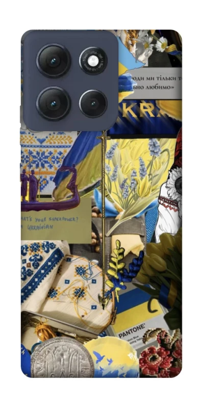 Чохол на Motorola Moto G86 Power Ukraine style ver.7 фото 1 з 1