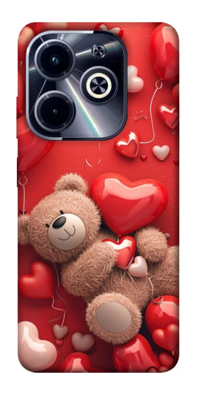 Чохол на Infinix Hot 40i bear in hearts фото 1 з 1