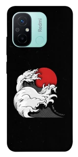 Чехол на Xiaomi Redmi 12C / Poco C55 Волны Японии v2 фото 1 из 1