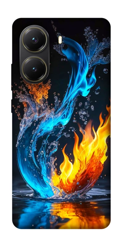 Чехол на Xiaomi Poco X7 Pro Water And Fire фото 1 из 1