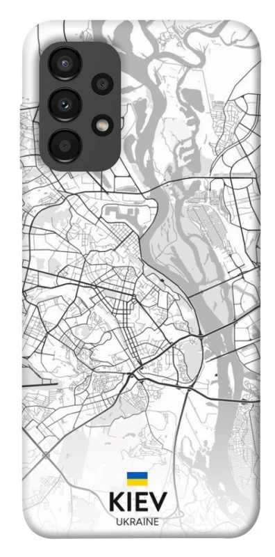 Чехол на Samsung Galaxy A13 4G Kiev white map фото 1 из 1