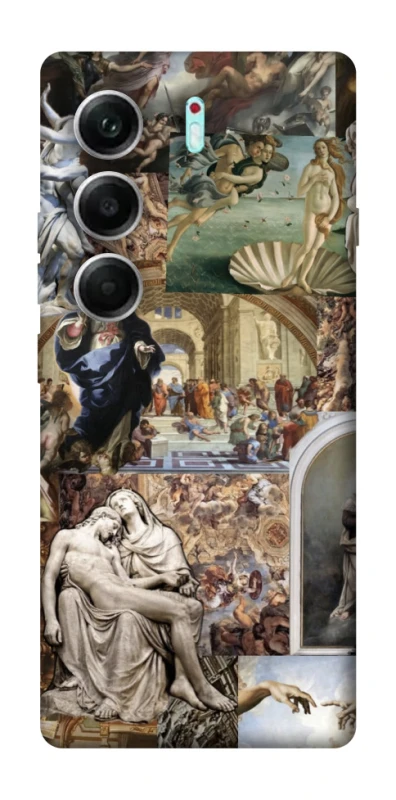 Чехол на Tecno Camon 40 Pro 5G Art collage ver.10 фото 1 из 1