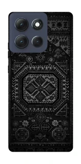 Чехол на Motorola Moto G86 Power Черный ковер фото 1 из 1