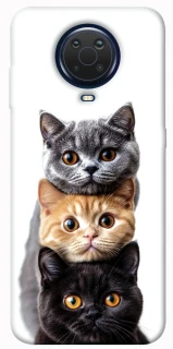 Чохол на Nokia G20 / G10 / 6.3 Гарні котики фото 1 з 1