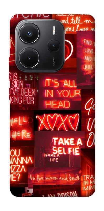 Чохол на Xiaomi Redmi Note 14 4G (Int. version) Love collage ver.7 фото 1 з 1
