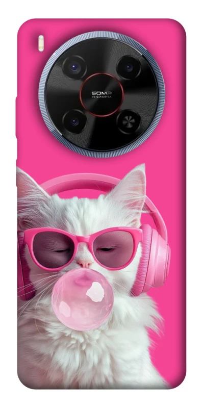 Чохол на ZTE Blade V70 Max Pink kitty фото 1 Чохол на ZTE Blade V70 Max Pink kitty фото 1 з 1