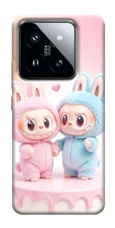 Чехол на Xiaomi 14 Pro Labubu Twins фото 1 из 1
