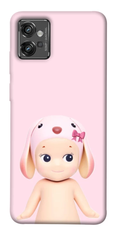 Чехол на Motorola Moto G32 Pink Ribbon Hop фото 1 из 1