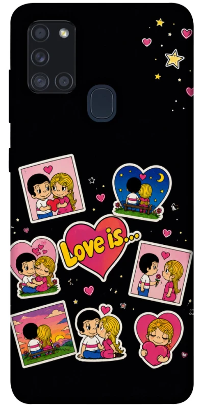 Чохол на Samsung Galaxy A21s Love is фото 1 з 1