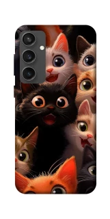 Чохол на Samsung Galaxy S24 FE happy cats фото 1 з 1