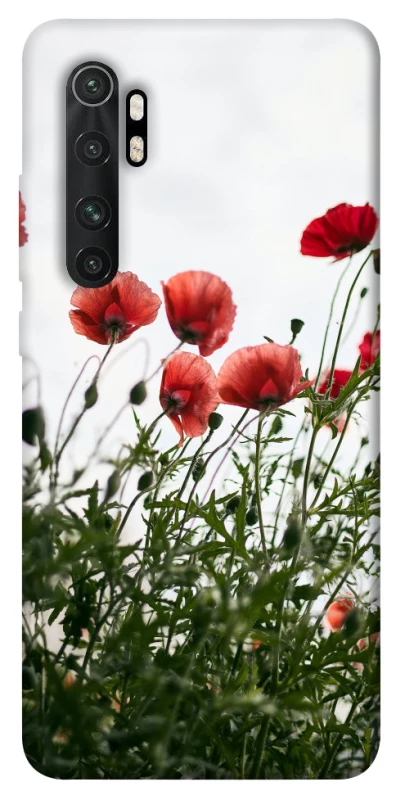 Чехол на Xiaomi Mi Note 10 Lite Поле маков фото 1 из 1