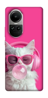 Чохол на Oppo Reno 10 Pink kitty фото 1 з 2