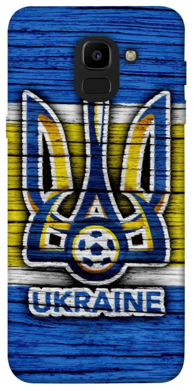 Чохол на Samsung J600F Galaxy J6 (2018) UA-Football ver.1 фото 1 з 1