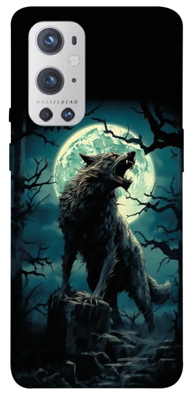 Чехол на OnePlus 9 Pro Волк под луной фото 1 из 1