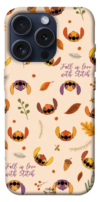 Чохол на Apple iPhone 15 Pro (6.1") Fall in love with Stitch фото 1 з 1