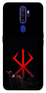 Чехол на Oppo A5 (2020) / Oppo A9 (2020) Berserk Red Logo фото 1 из 1