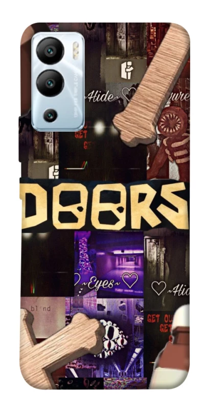 Чохол на Infinix Hot 12i Roblox doors dark mode фото 1 з 1