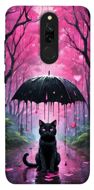 Чохол на Xiaomi Redmi 8 Black cat фото 1 з 1