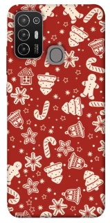 Чохол на ZTE Blade A52 Новорічний v3 фото 1 з 1