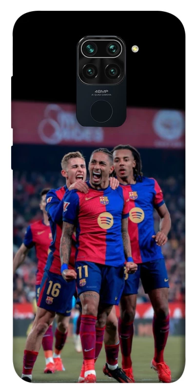 Чохол на Xiaomi Redmi Note 9 / Redmi 10X FC Barcelona team фото 1 з 1