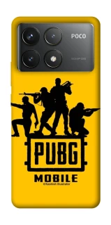 Чехол на Xiaomi Poco F6 Pro Pubg logo ver.2 фото 1 из 1
