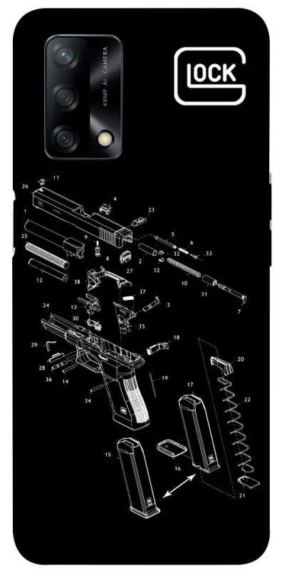 Чохол на Oppo A74 4G LOCK фото 1 з 1