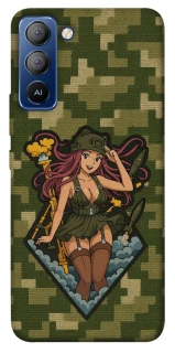 Чохол на TECNO Pop 5 LTE Military Waifu фото 1 з 1