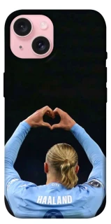 Чехол на Apple iPhone 15 (6.1") Erling Haaland V2 фото 1 из 1