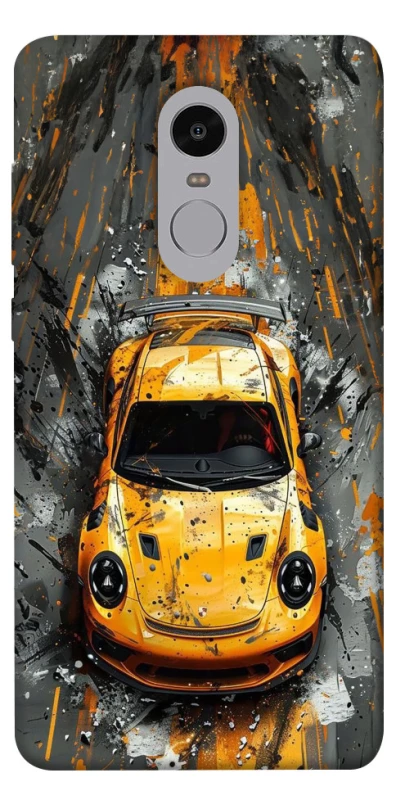 Чохол на Xiaomi Redmi Note 4X / Note 4 (Snapdragon) Drawn Porsche фото 1 з 1