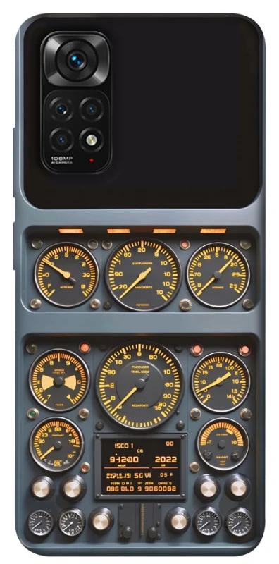 Чохол на Xiaomi Redmi Note 11 (Global) / Note 11S Airplane instrument panel фото 1 з 1