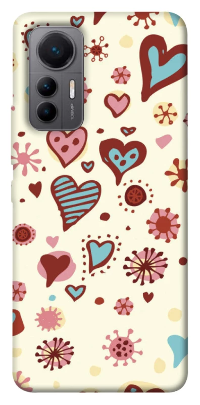 Чехол на Xiaomi 12 Lite Pretty hearts фото 1 из 1