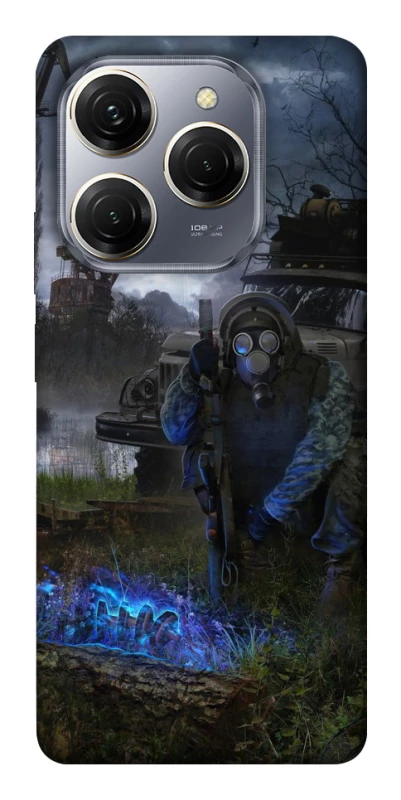 Чехол на TECNO Spark 20 Pro Сталкер v9 фото 1 из 1