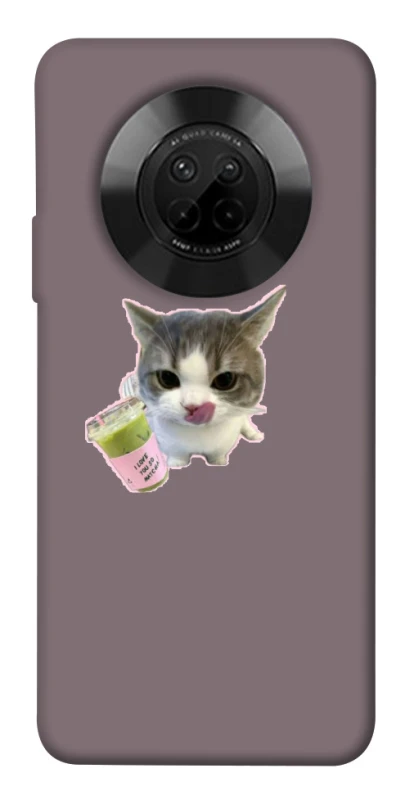 Чехол на Huawei Y9a cat matcha фото 1 из 1