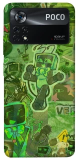 Чохол на Xiaomi Poco X4 Pro 5G Dandysworld tv green theme фото 1 з 1