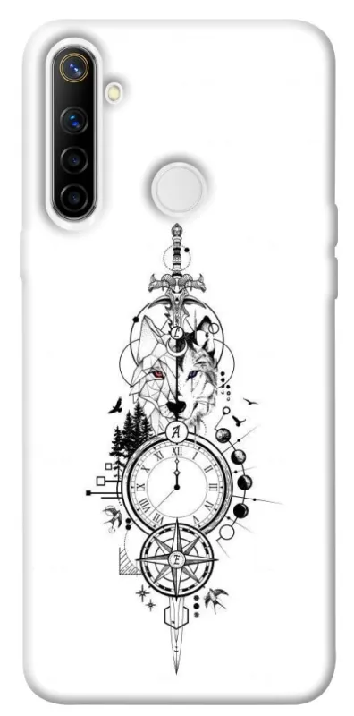 Чехол на Realme 6i Tattoo ver.8 фото 1 из 1