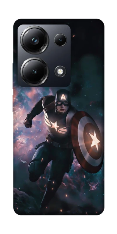 Чохол на Xiaomi Poco M6 Pro 4G Captain America фото 1 з 1