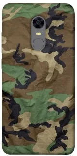 Чехол на Xiaomi Redmi 5 Plus / Redmi Note 5 (Single Camera) Camouflage v12 фото 1 из 1