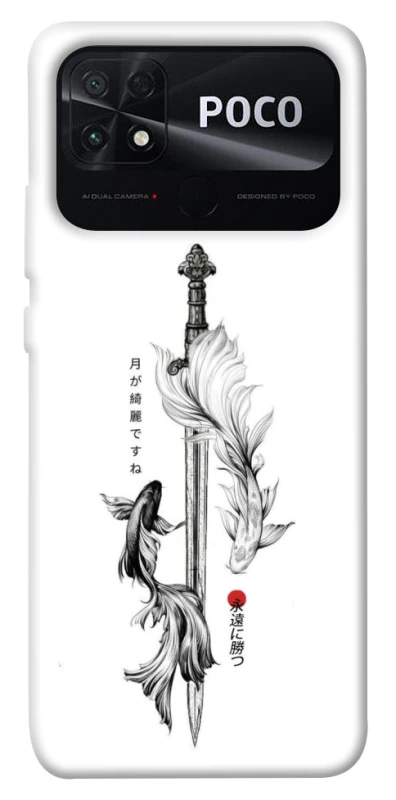 Чехол на Xiaomi Poco C40 Tattoo ver.6 фото 1 из 1