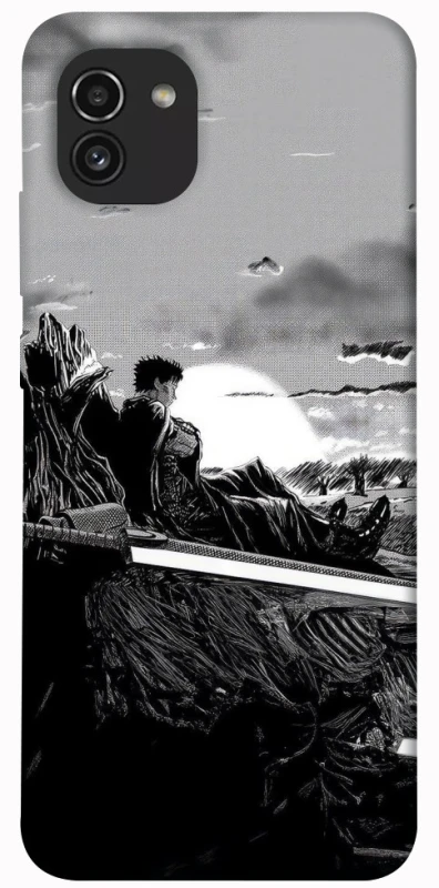 Чохол на Samsung Galaxy A03 Berserk sunset фото 1 з 1