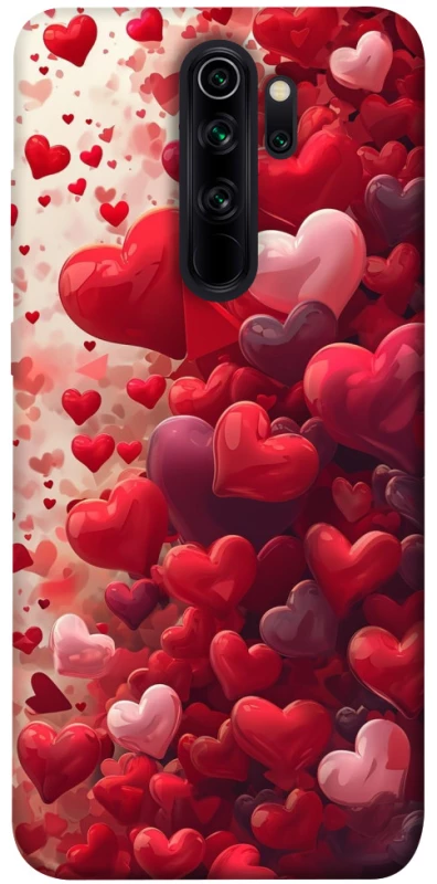 Чохол на Xiaomi Redmi Note 8 Pro Many hearts фото 1 з 1