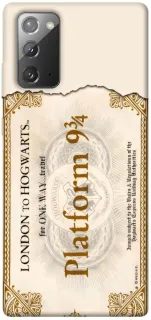 Чехол на Samsung Galaxy Note 20 Ticket 9-3/4 фото 1 из 1